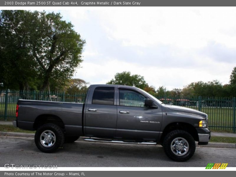 Graphite Metallic / Dark Slate Gray 2003 Dodge Ram 2500 ST Quad Cab 4x4