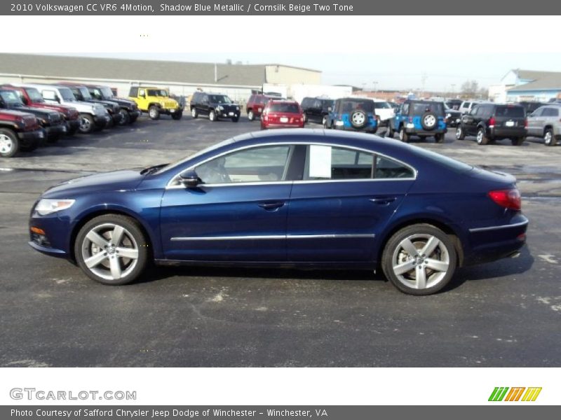  2010 CC VR6 4Motion Shadow Blue Metallic