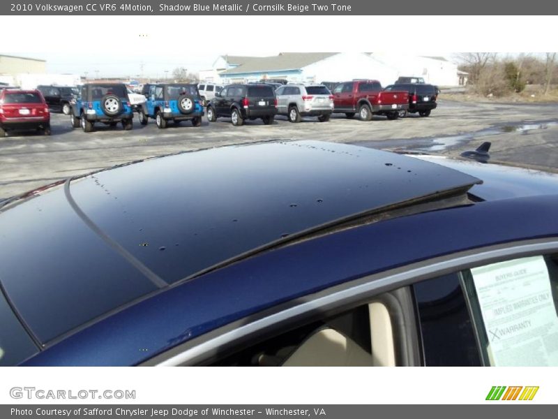 Sunroof of 2010 CC VR6 4Motion