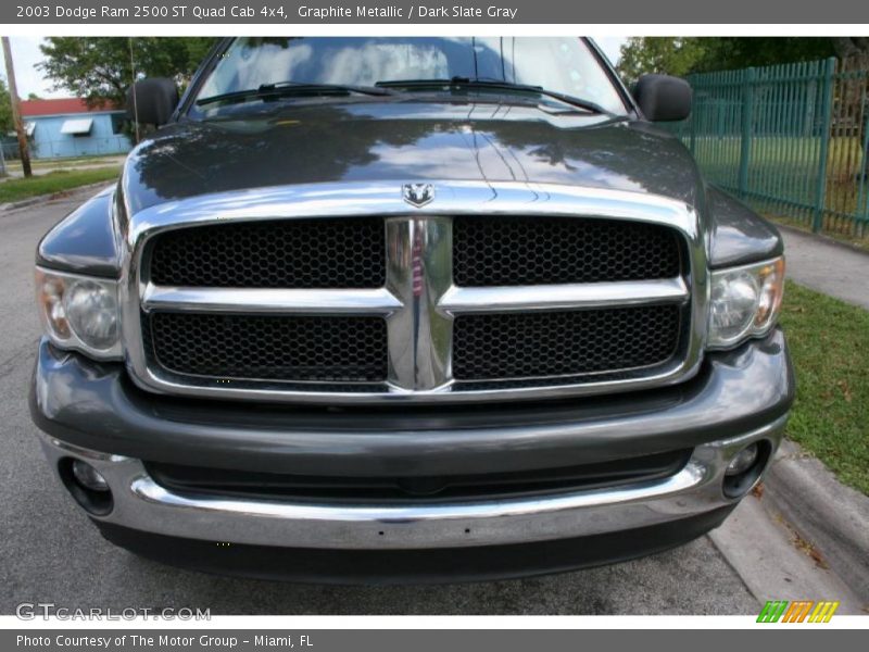 Graphite Metallic / Dark Slate Gray 2003 Dodge Ram 2500 ST Quad Cab 4x4