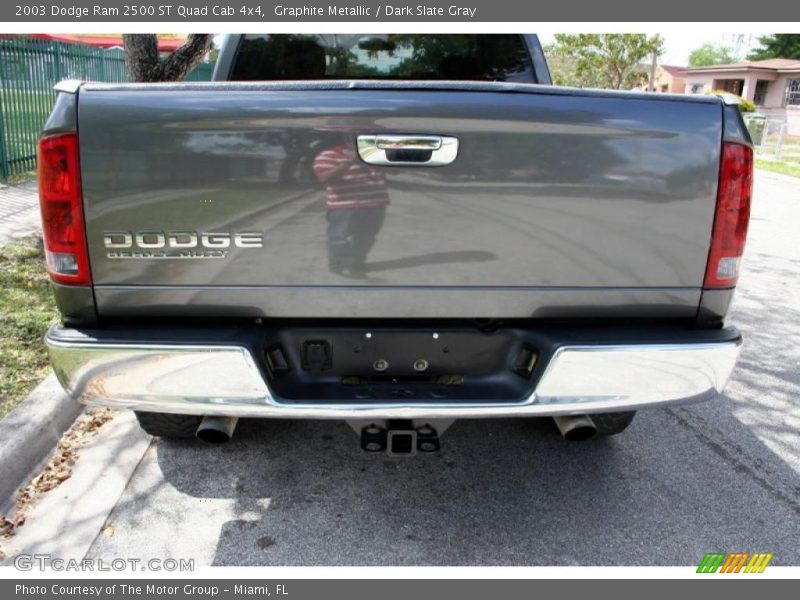 Graphite Metallic / Dark Slate Gray 2003 Dodge Ram 2500 ST Quad Cab 4x4