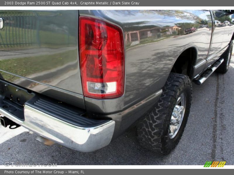 Graphite Metallic / Dark Slate Gray 2003 Dodge Ram 2500 ST Quad Cab 4x4