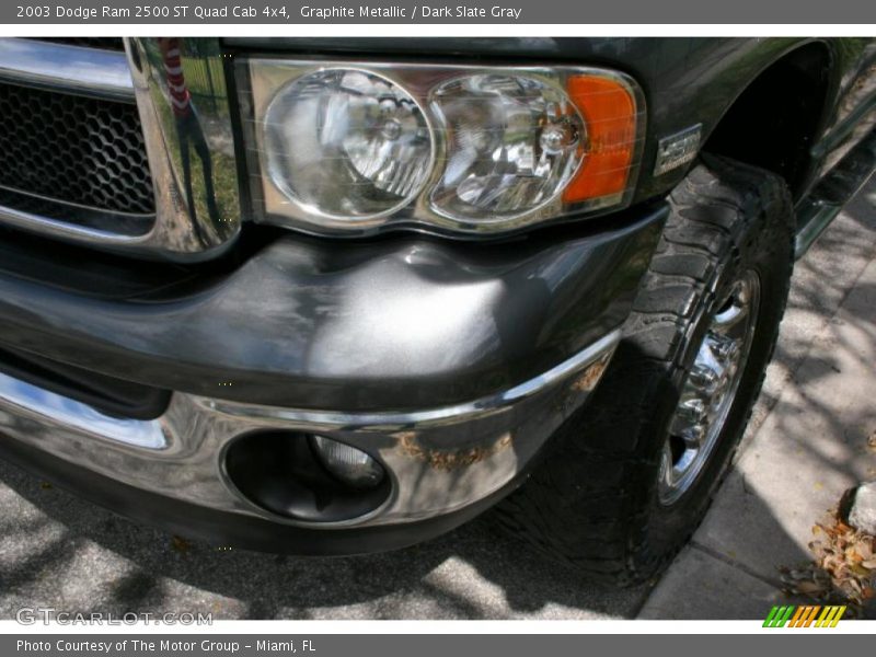 Graphite Metallic / Dark Slate Gray 2003 Dodge Ram 2500 ST Quad Cab 4x4