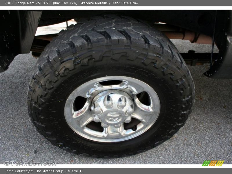 Graphite Metallic / Dark Slate Gray 2003 Dodge Ram 2500 ST Quad Cab 4x4