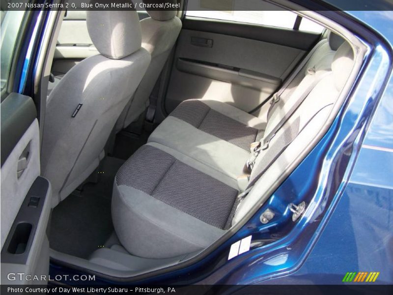 Blue Onyx Metallic / Charcoal/Steel 2007 Nissan Sentra 2.0