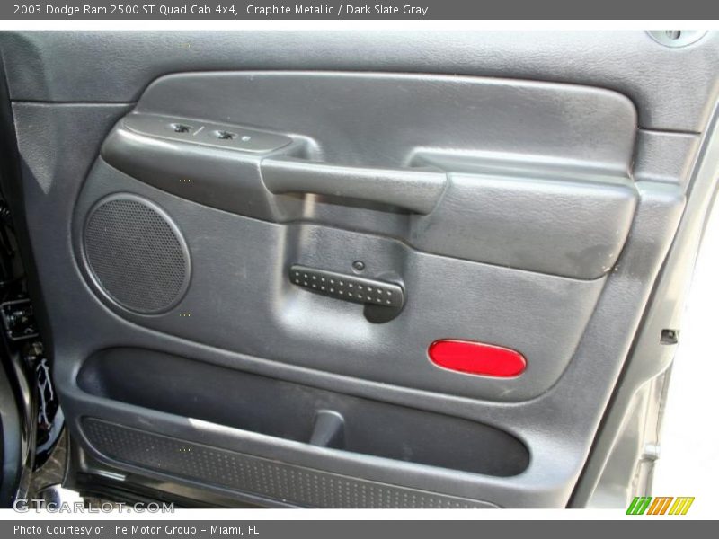 Graphite Metallic / Dark Slate Gray 2003 Dodge Ram 2500 ST Quad Cab 4x4