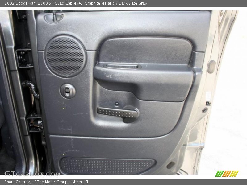 Graphite Metallic / Dark Slate Gray 2003 Dodge Ram 2500 ST Quad Cab 4x4