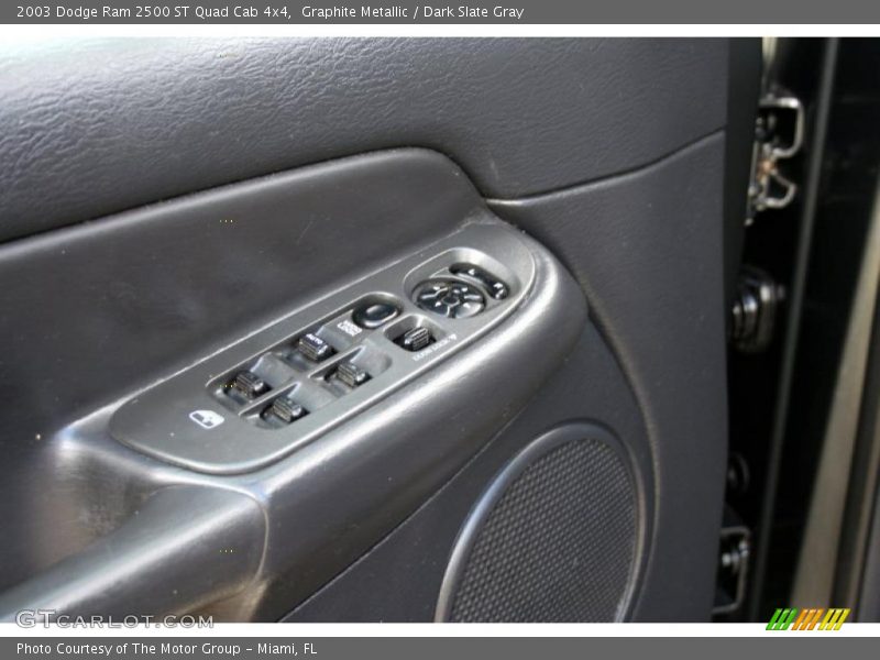 Graphite Metallic / Dark Slate Gray 2003 Dodge Ram 2500 ST Quad Cab 4x4