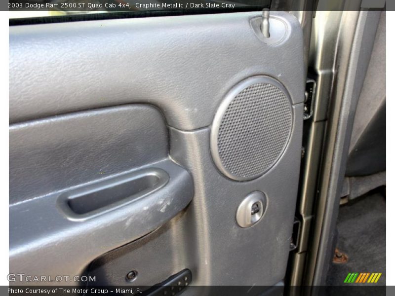 Graphite Metallic / Dark Slate Gray 2003 Dodge Ram 2500 ST Quad Cab 4x4