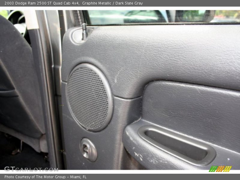 Graphite Metallic / Dark Slate Gray 2003 Dodge Ram 2500 ST Quad Cab 4x4