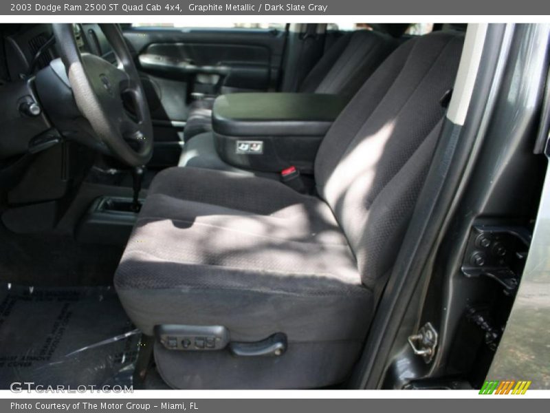 Graphite Metallic / Dark Slate Gray 2003 Dodge Ram 2500 ST Quad Cab 4x4