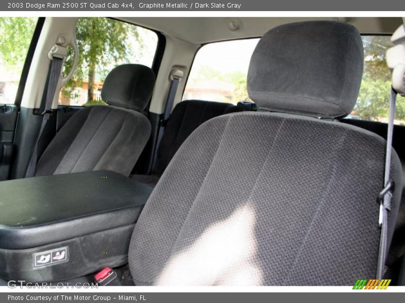 Graphite Metallic / Dark Slate Gray 2003 Dodge Ram 2500 ST Quad Cab 4x4