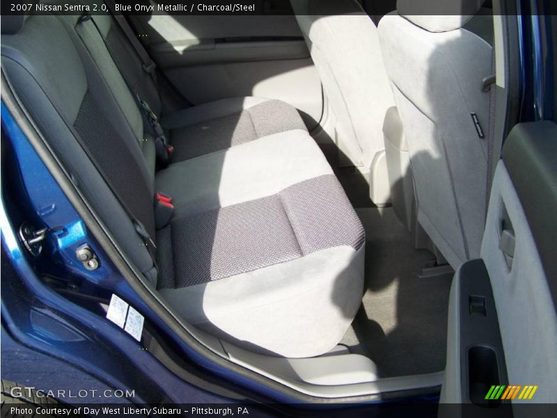Blue Onyx Metallic / Charcoal/Steel 2007 Nissan Sentra 2.0