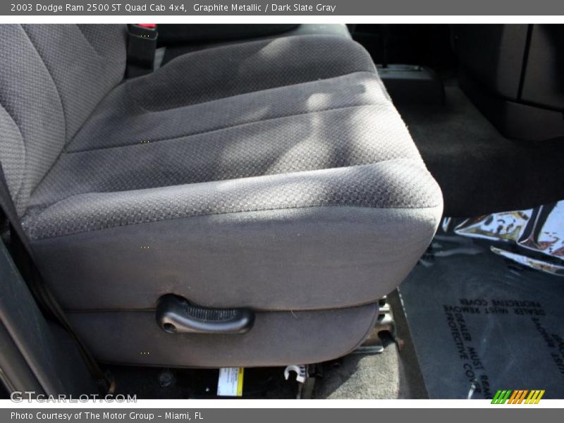 Graphite Metallic / Dark Slate Gray 2003 Dodge Ram 2500 ST Quad Cab 4x4