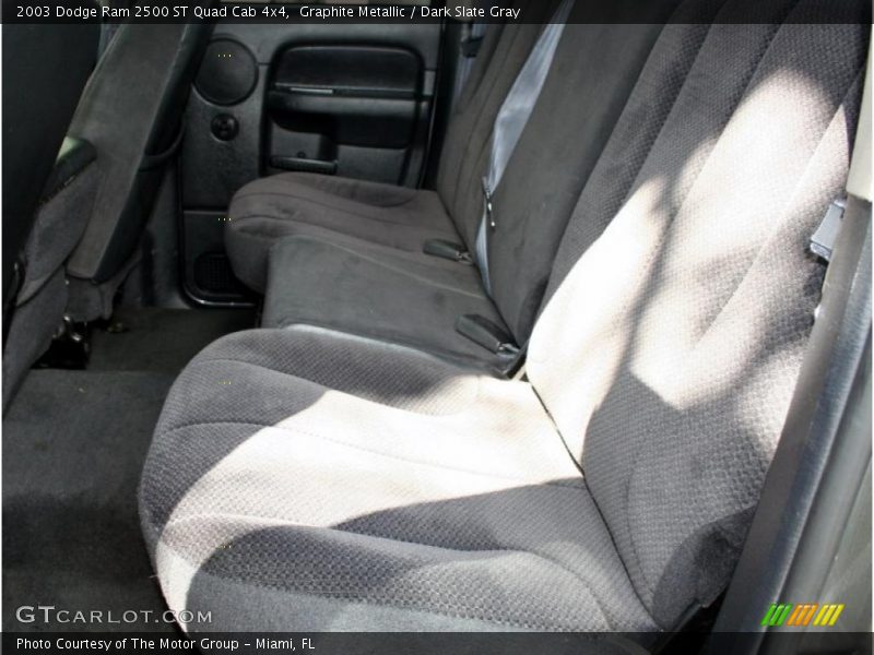 Graphite Metallic / Dark Slate Gray 2003 Dodge Ram 2500 ST Quad Cab 4x4