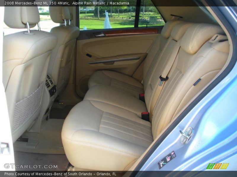 Alpine Rain Metallic / Macadamia 2008 Mercedes-Benz ML 350 4Matic
