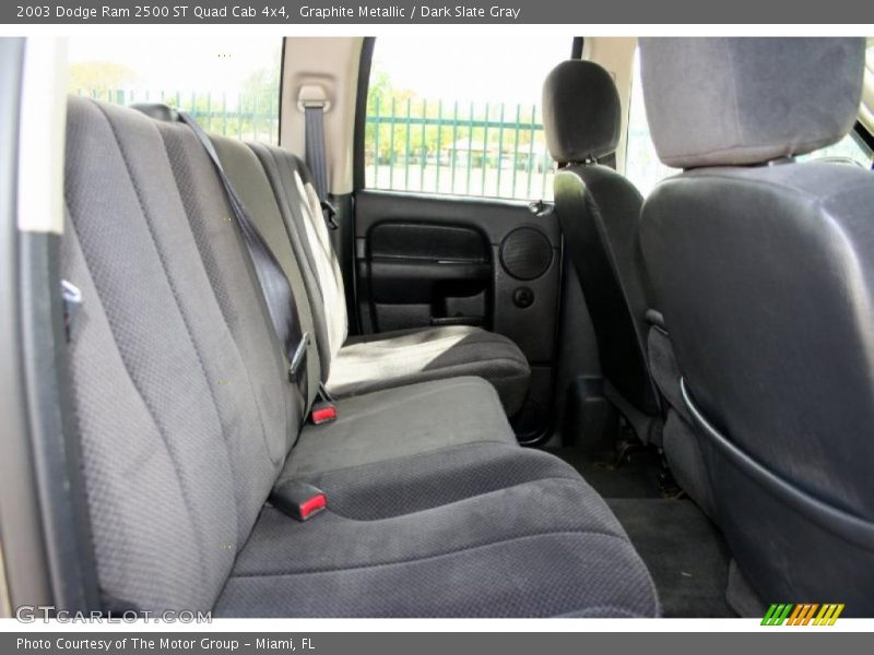 Graphite Metallic / Dark Slate Gray 2003 Dodge Ram 2500 ST Quad Cab 4x4