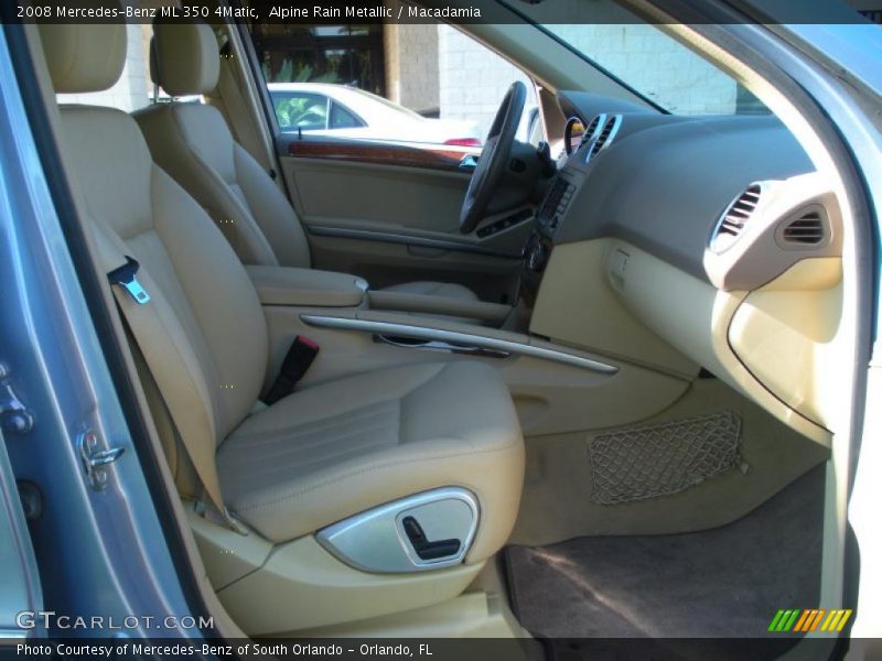 Alpine Rain Metallic / Macadamia 2008 Mercedes-Benz ML 350 4Matic