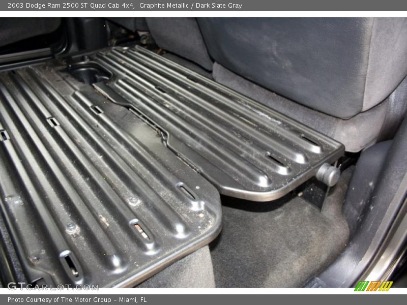 Graphite Metallic / Dark Slate Gray 2003 Dodge Ram 2500 ST Quad Cab 4x4