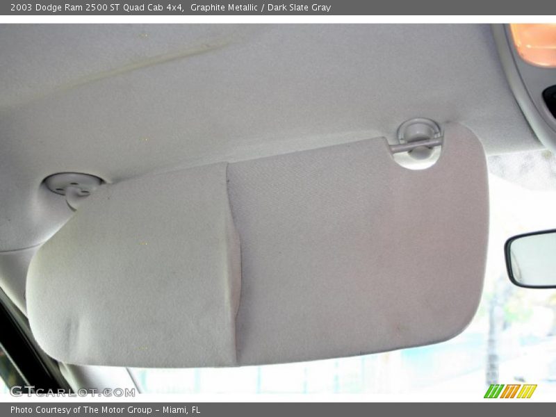 Graphite Metallic / Dark Slate Gray 2003 Dodge Ram 2500 ST Quad Cab 4x4