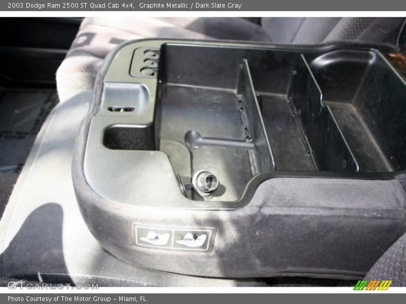 Graphite Metallic / Dark Slate Gray 2003 Dodge Ram 2500 ST Quad Cab 4x4