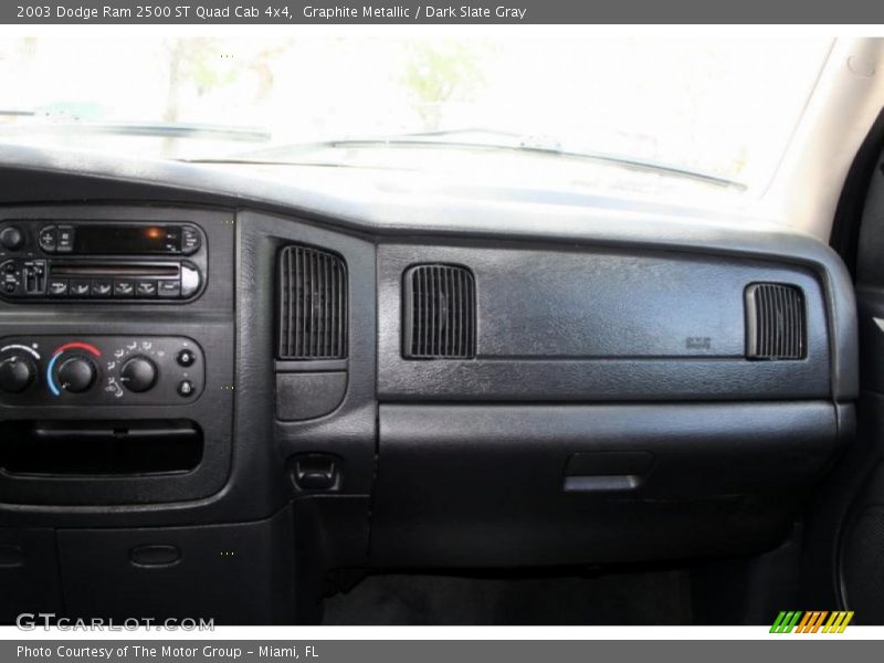 Graphite Metallic / Dark Slate Gray 2003 Dodge Ram 2500 ST Quad Cab 4x4