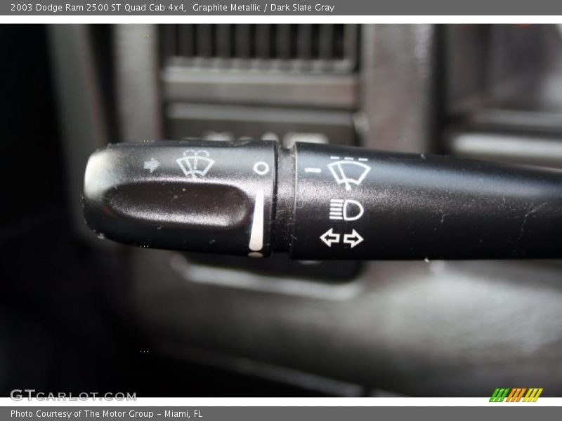 Graphite Metallic / Dark Slate Gray 2003 Dodge Ram 2500 ST Quad Cab 4x4