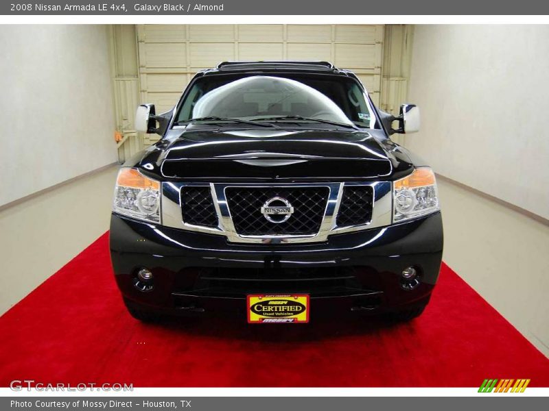 Galaxy Black / Almond 2008 Nissan Armada LE 4x4