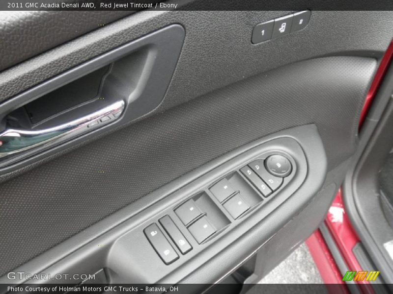 Red Jewel Tintcoat / Ebony 2011 GMC Acadia Denali AWD