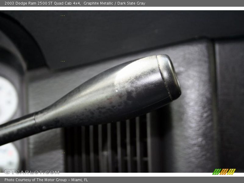 Graphite Metallic / Dark Slate Gray 2003 Dodge Ram 2500 ST Quad Cab 4x4