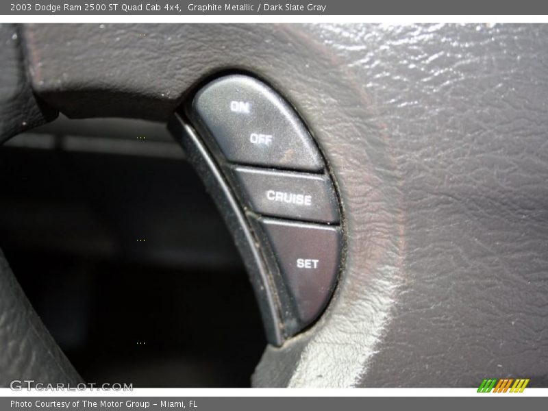 Graphite Metallic / Dark Slate Gray 2003 Dodge Ram 2500 ST Quad Cab 4x4
