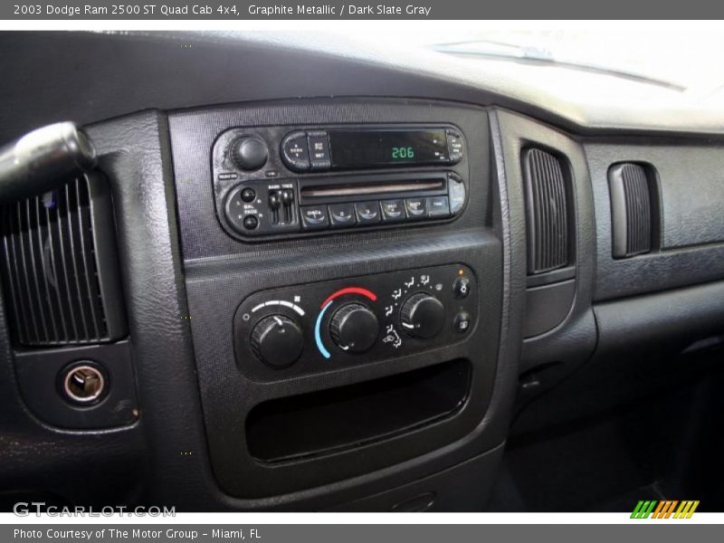 Graphite Metallic / Dark Slate Gray 2003 Dodge Ram 2500 ST Quad Cab 4x4