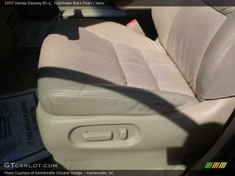 Nighthawk Black Pearl / Ivory 2007 Honda Odyssey EX-L
