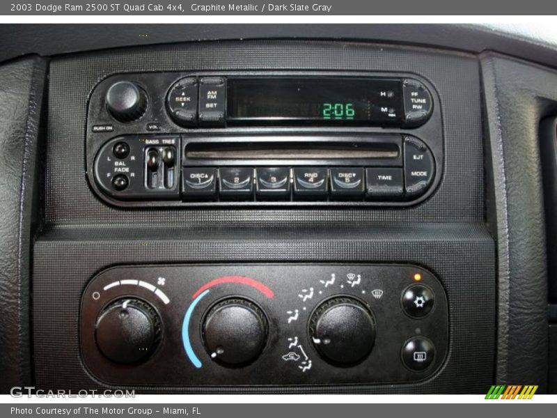 Graphite Metallic / Dark Slate Gray 2003 Dodge Ram 2500 ST Quad Cab 4x4