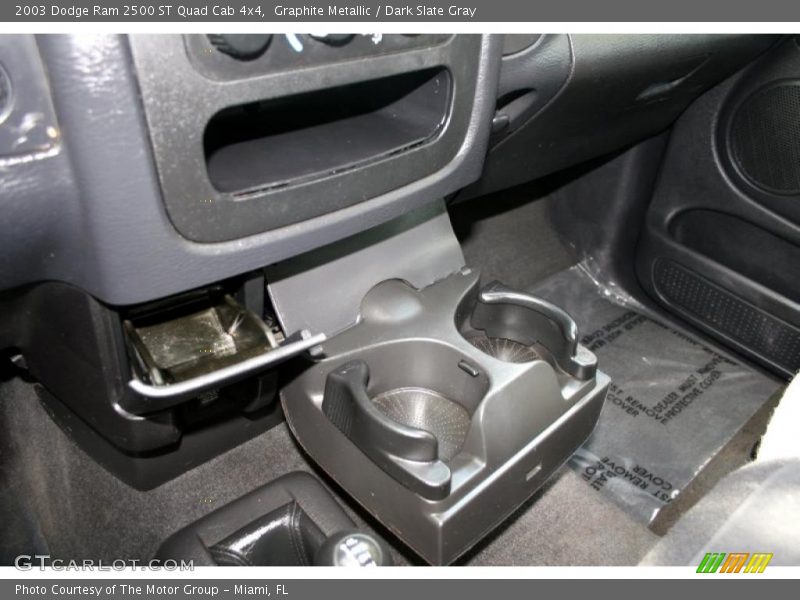 Graphite Metallic / Dark Slate Gray 2003 Dodge Ram 2500 ST Quad Cab 4x4