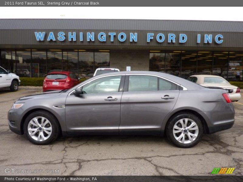 Sterling Grey / Charcoal Black 2011 Ford Taurus SEL