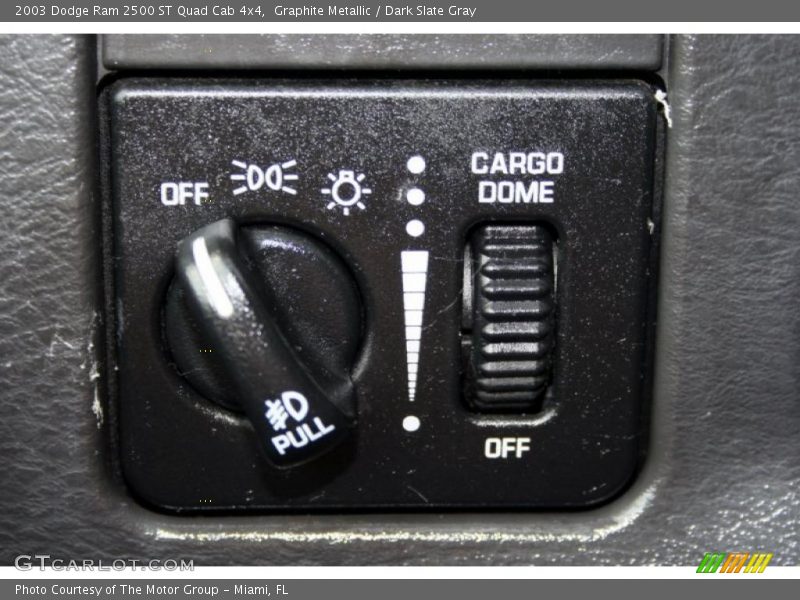 Graphite Metallic / Dark Slate Gray 2003 Dodge Ram 2500 ST Quad Cab 4x4