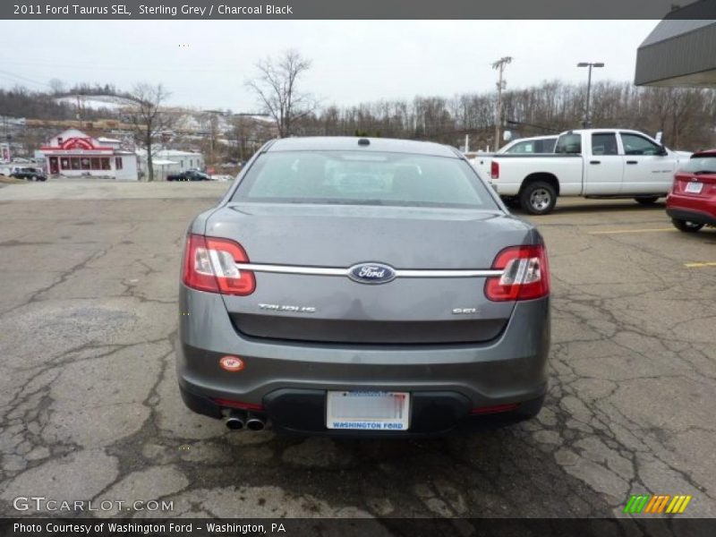 Sterling Grey / Charcoal Black 2011 Ford Taurus SEL