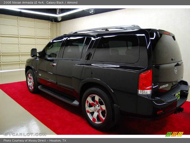 Galaxy Black / Almond 2008 Nissan Armada LE 4x4