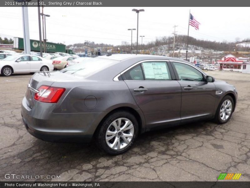 Sterling Grey / Charcoal Black 2011 Ford Taurus SEL