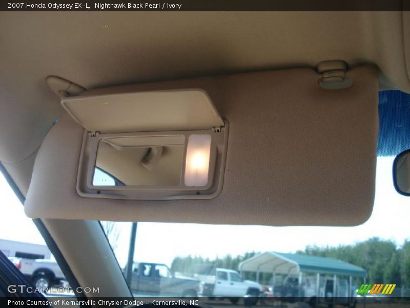 Nighthawk Black Pearl / Ivory 2007 Honda Odyssey EX-L