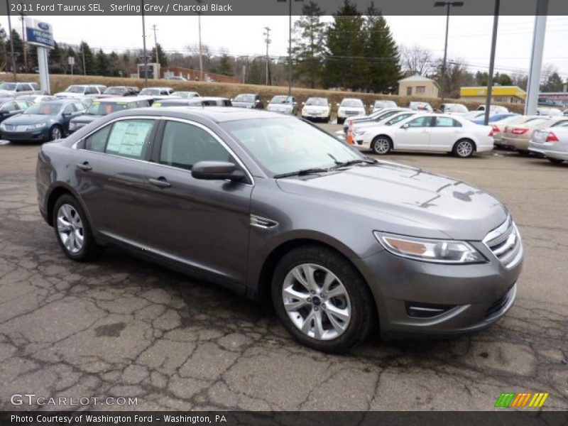 Sterling Grey / Charcoal Black 2011 Ford Taurus SEL