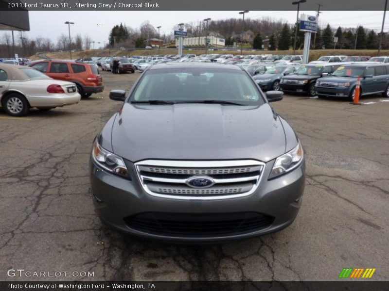 Sterling Grey / Charcoal Black 2011 Ford Taurus SEL