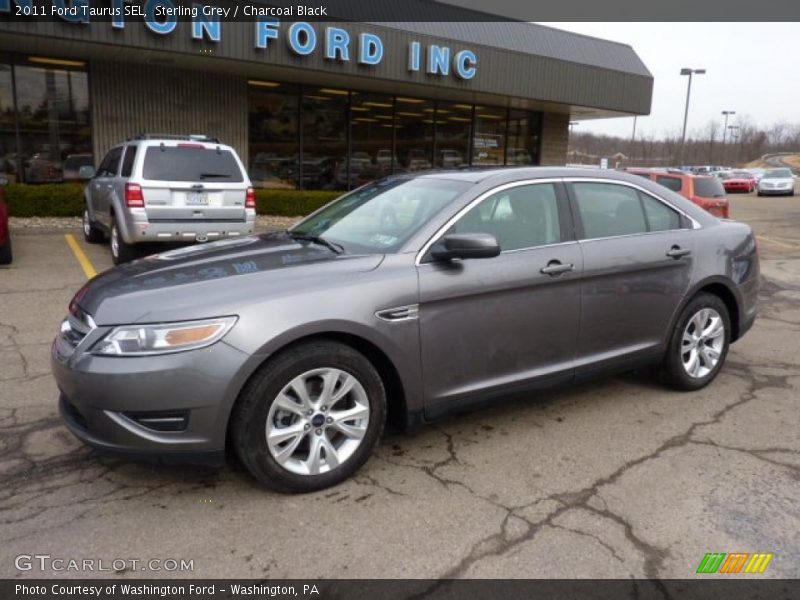 Sterling Grey / Charcoal Black 2011 Ford Taurus SEL