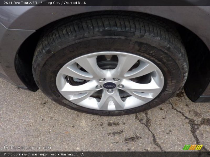Sterling Grey / Charcoal Black 2011 Ford Taurus SEL