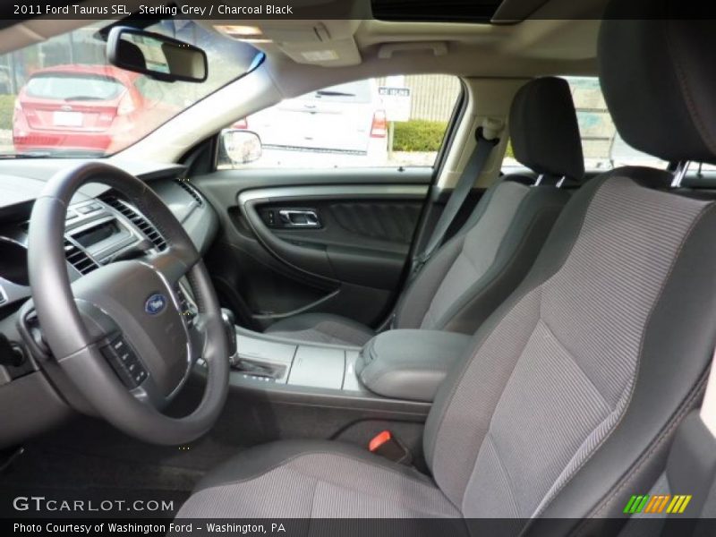 Sterling Grey / Charcoal Black 2011 Ford Taurus SEL