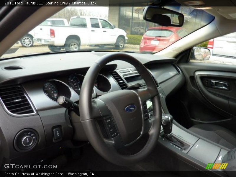 Sterling Grey / Charcoal Black 2011 Ford Taurus SEL