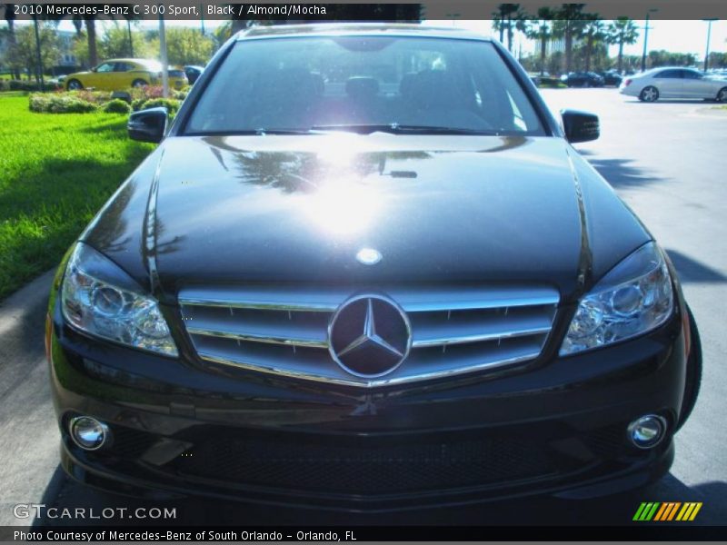 Black / Almond/Mocha 2010 Mercedes-Benz C 300 Sport