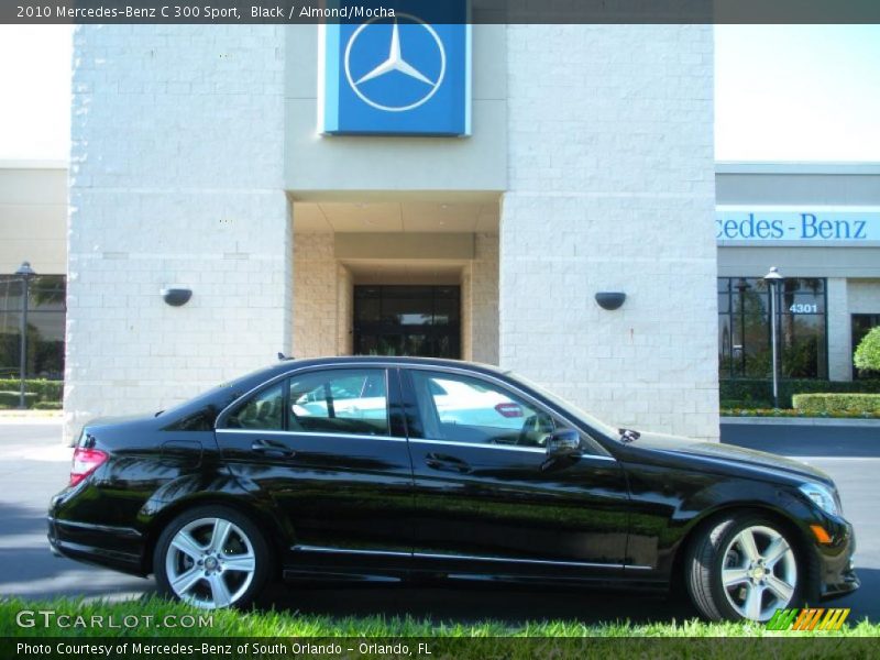 Black / Almond/Mocha 2010 Mercedes-Benz C 300 Sport
