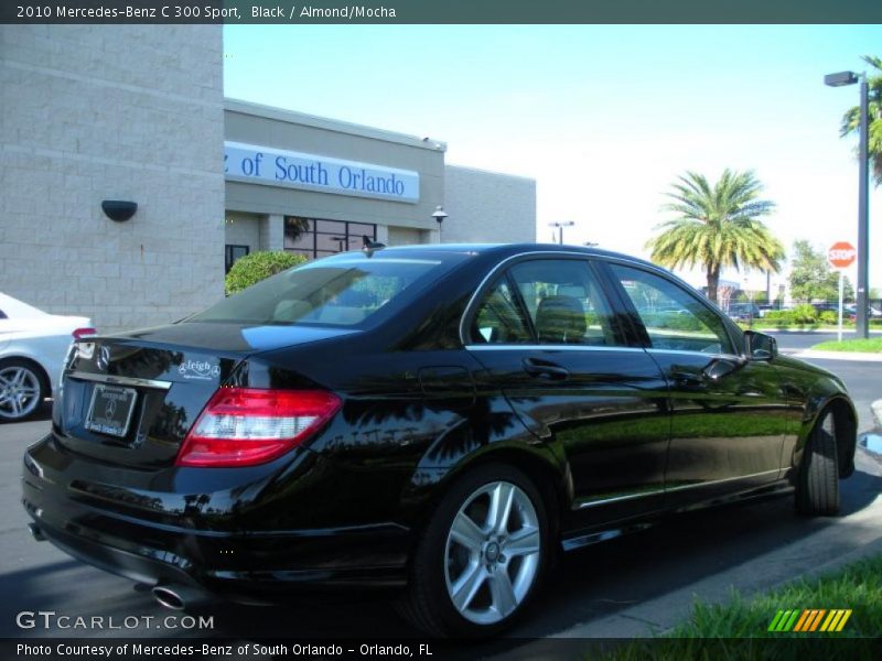 Black / Almond/Mocha 2010 Mercedes-Benz C 300 Sport